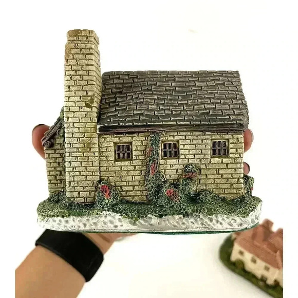 Lot of 5 VTG River Road Collection Ceramic Cottages Houses 90's Gordon Design 4" - Picture 4 of 16